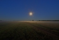 Vollmond in den Rögnitzwiesen.(28.06.2018)