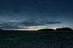 Die Blaue Stunde in Neu-Lübtheen.(15.09.2018)