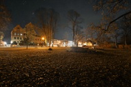 Ein Blick aus dem Chrysanderpark von Lübtheen (13.11.2018 )