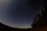 Mit ein Fischauge in den Sternehimmel. ( 04.01.2020 )