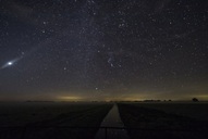 Ein Sternenhimmel mit Venus und Simmergraben. ( 19.09.2020 )