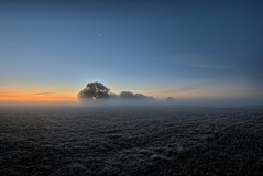 Nebel im Rögnitztal bei - 4 Grad. ( 18.09.2020 )