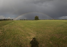 Heute bei uns ein Regenbogen Tag. ( 10.10.2020 )