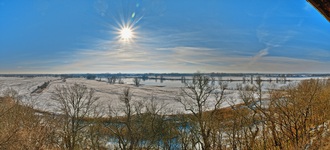 Die Elbe bei Rüterberg. ( 31.01.2021 )