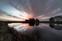 Die Farben in der Natur.Die Langschläfer sehen so etwas schönes nicht.