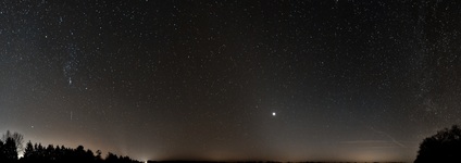 Der Preisteracker am (14.02.2017)Die Venus ist am Nachthimmel gut zu erkennen.