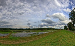 Sommerhochwasser in Rosien bei Neuhaus(01.08.2017)