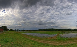 Sommerhochwasser in Rosien bei Neuhaus(01.08.2017)