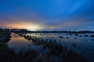 30 Sekunden in der Blauen Stunde Morgens im Rögnitztal (26.11.2017)