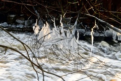 Die Schleuse in Brömsenberg.(10.02.2018) 