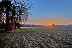 Nähe Gudow bei Lübtheen.Ostern 2018.