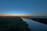 Wieder ein Blaue Stundefoto nähe Lübtheen.